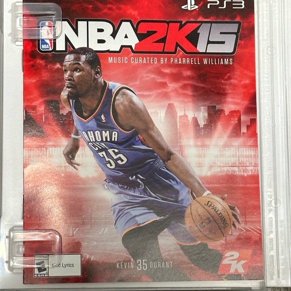 NBA 2K 15 Basketball Kevin Durant Cover PS3 PlayStation 3 Game Fun 2015 Stars - Picture 4 of 6
